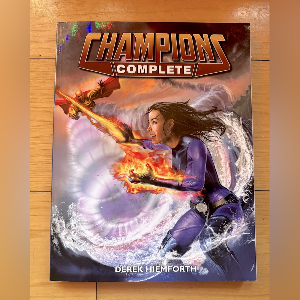 Champions Complete Paperback Hiemforth Superhero RPG Hero System 6th Edition